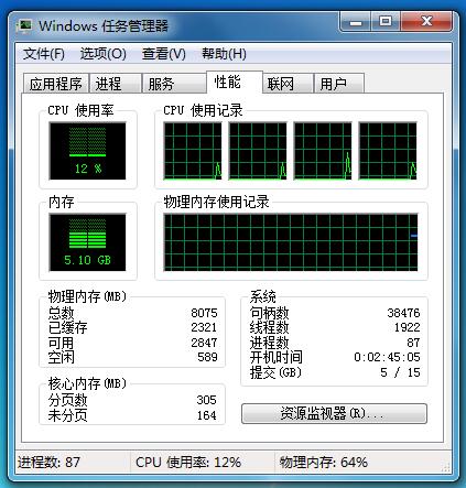 降低电脑内存占用率 降低电脑内存占用率
